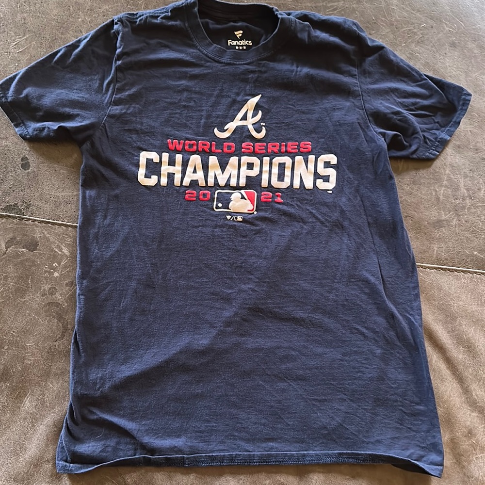Atlanta Braves youth 2021 champions T-shirt